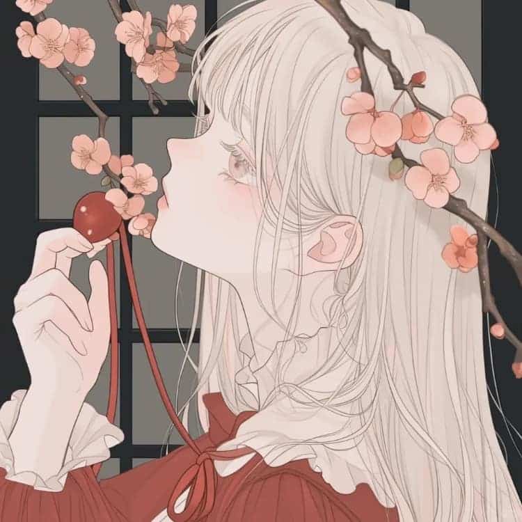 仙气可爱甜酷姐妹二人闺蜜头像一人一张_20