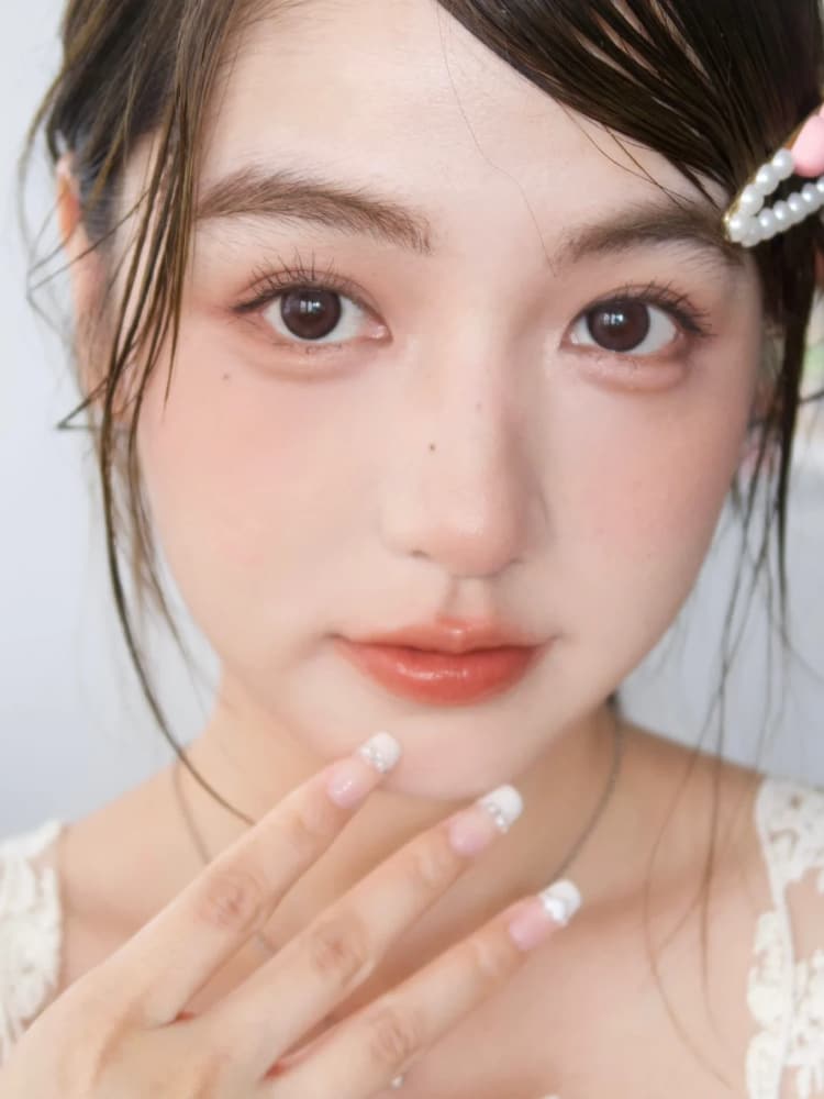 日本清新妹子裸妆图片，裸妆化妆要素有哪些？_4