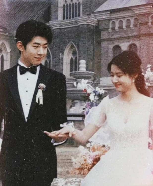 卢昱晓吴俊霆甜蜜校园情侣头像 行有林惜CP情头_9
