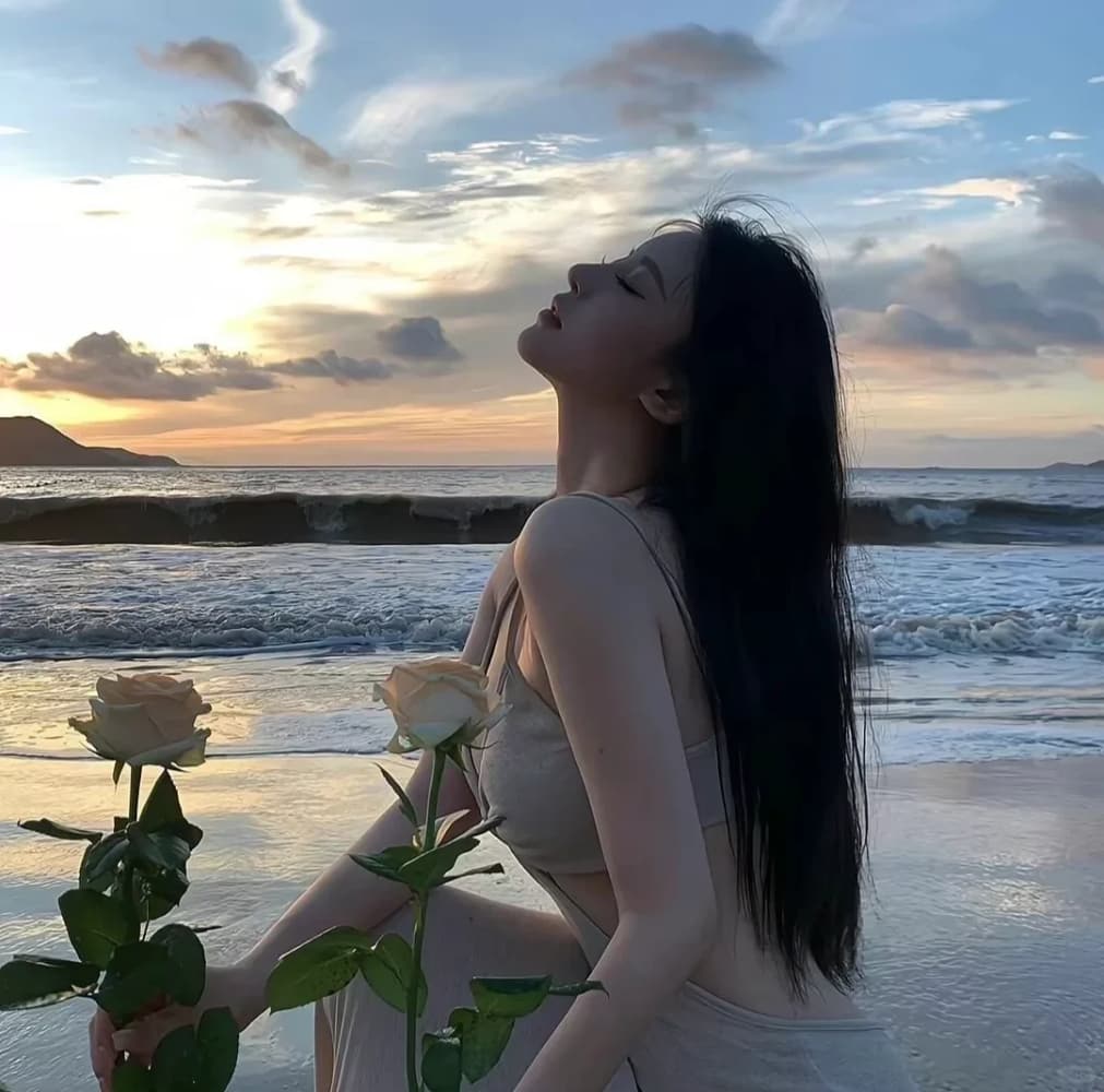 温柔到爆的神仙头像女图片_5