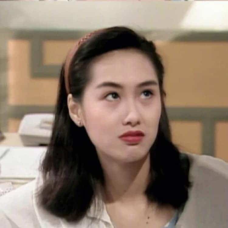 复古港风美女朱茵图片头像_2