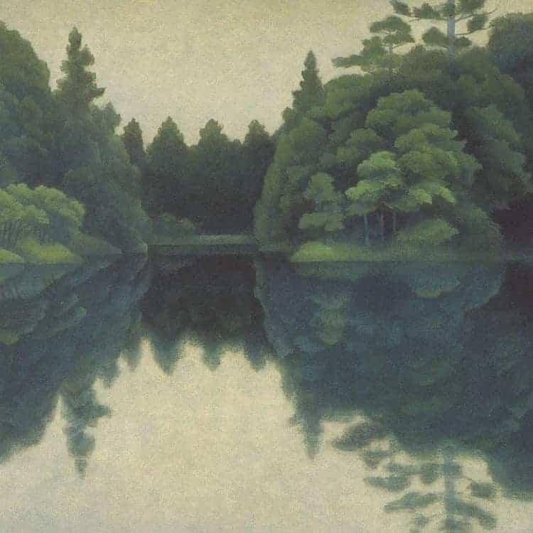极简风格艺术自然风景画微信头像_1