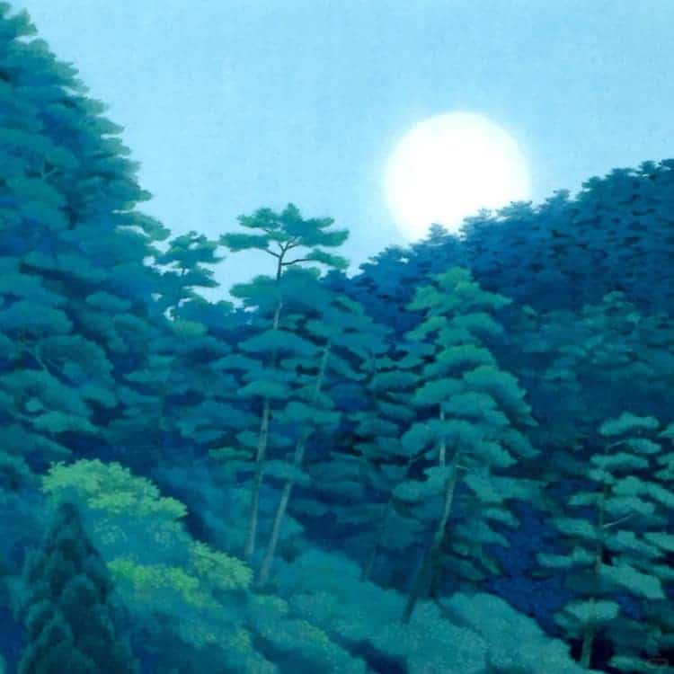 极简风格艺术自然风景画微信头像_5