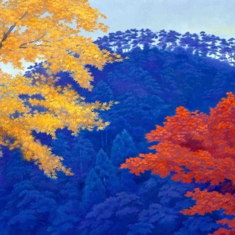 极简风格艺术自然风景画微信头像_9