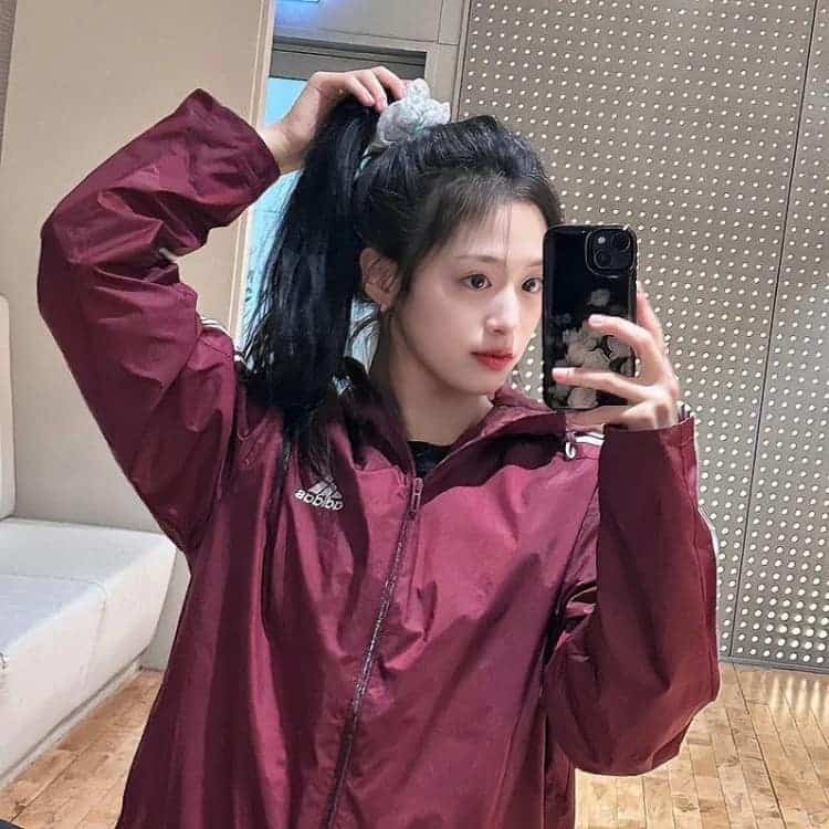 kpop圆脸女孩郑雅贤小众氛围感头像_31