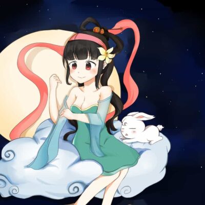 把嫦娥衣服扔了的图片大全