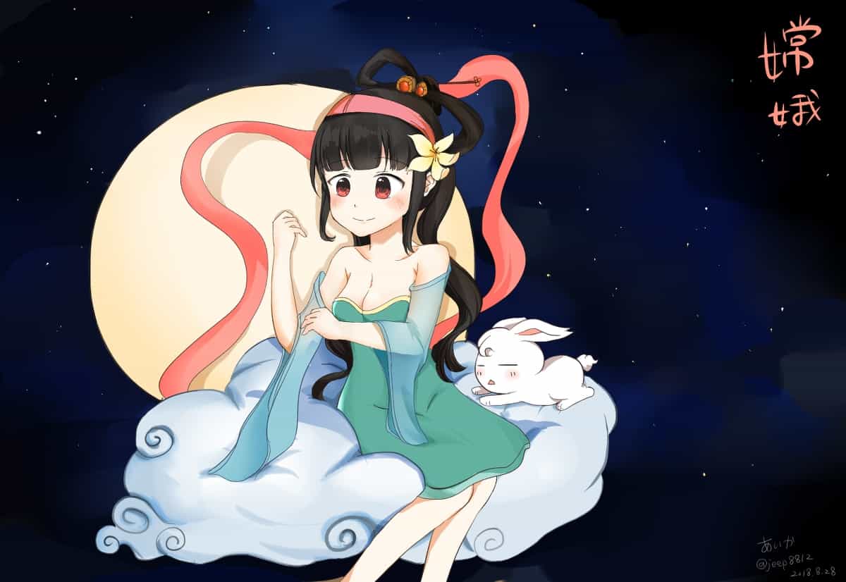 把嫦娥衣服扔了的图片大全_1
