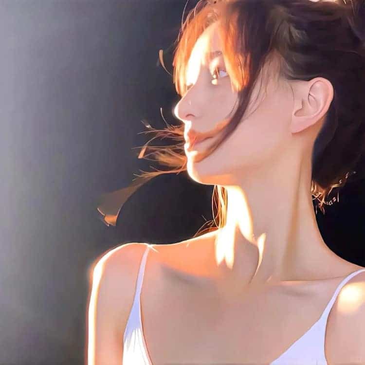 漂亮有气质感性成熟女生头像_32