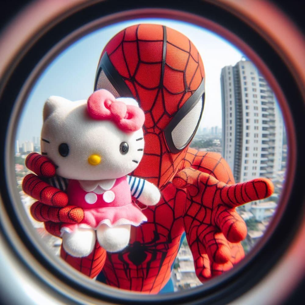 猫眼里的hellokitty猫图片_9