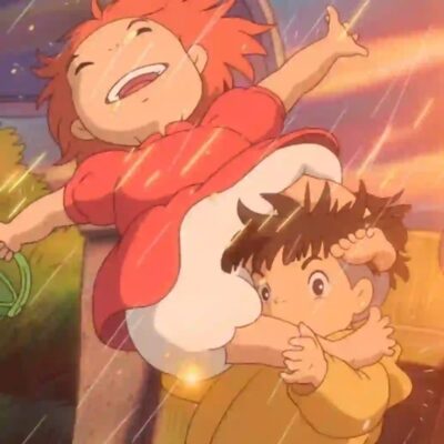 《崖上的波妞》波妞和宗介的情侣头像