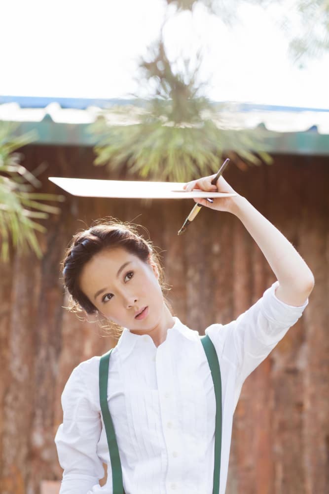 王阳老婆女演员高斯近期照片_12