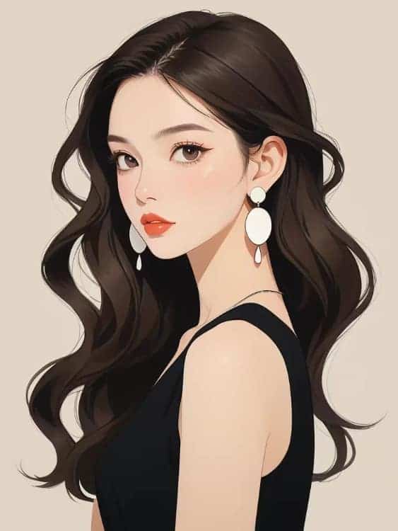 漂亮有气质感性成熟女生头像_22