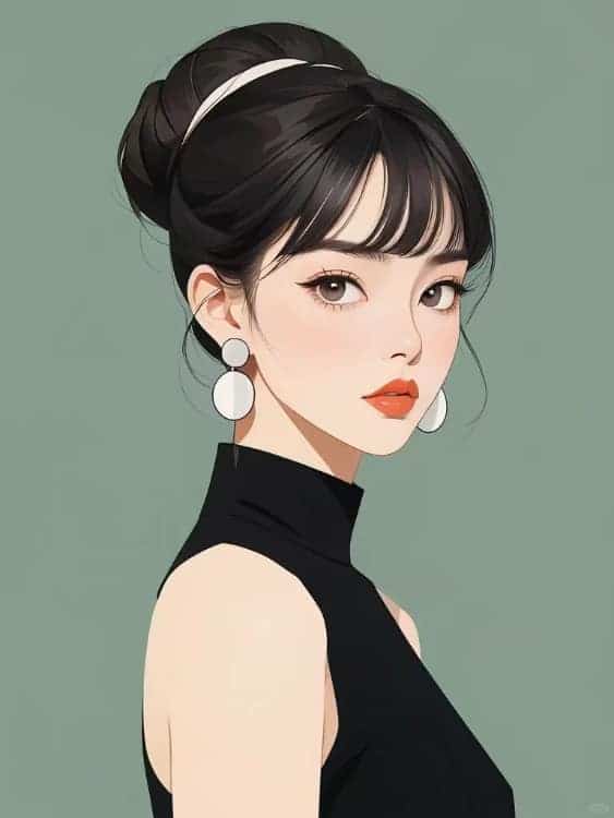 漂亮有气质感性成熟女生头像_17