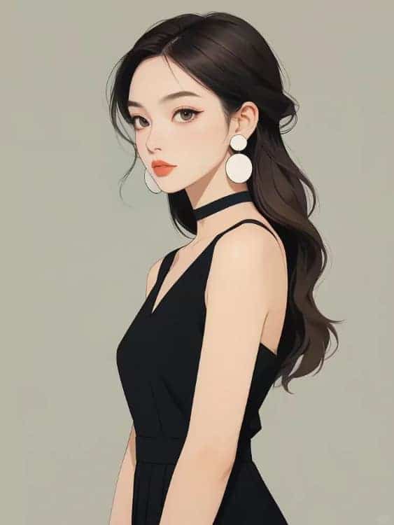 漂亮有气质感性成熟女生头像_18