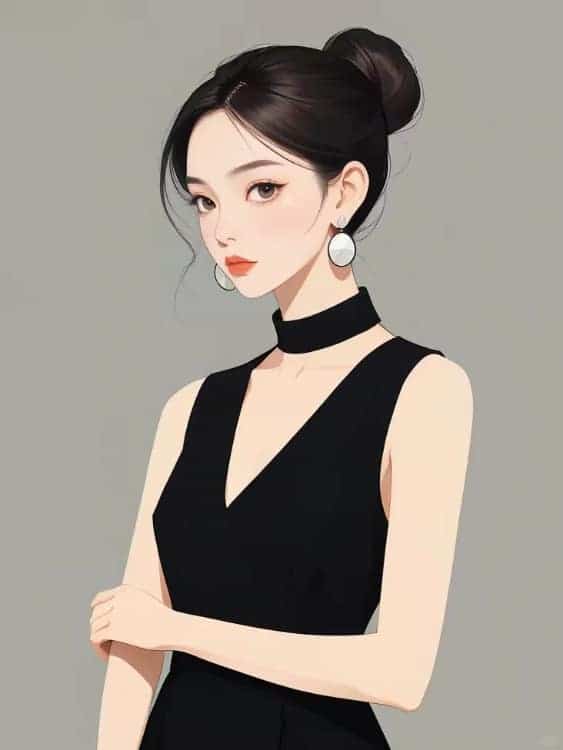 漂亮有气质感性成熟女生头像_16