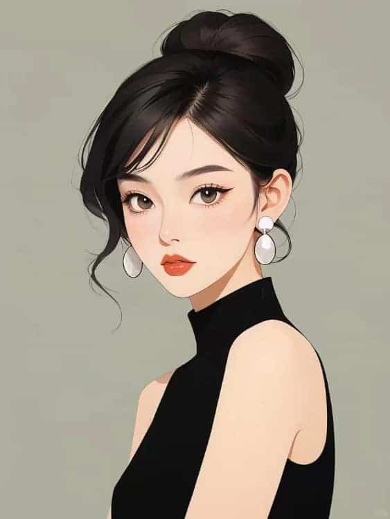 漂亮有气质感性成熟女生头像_15