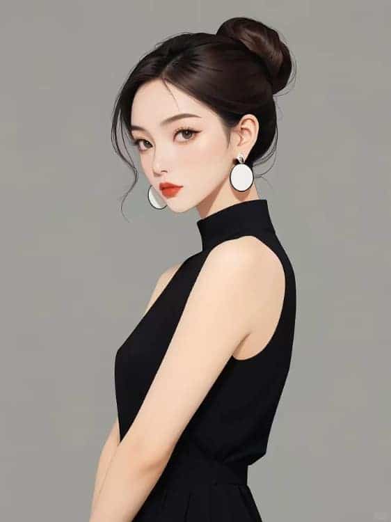 漂亮有气质感性成熟女生头像_14