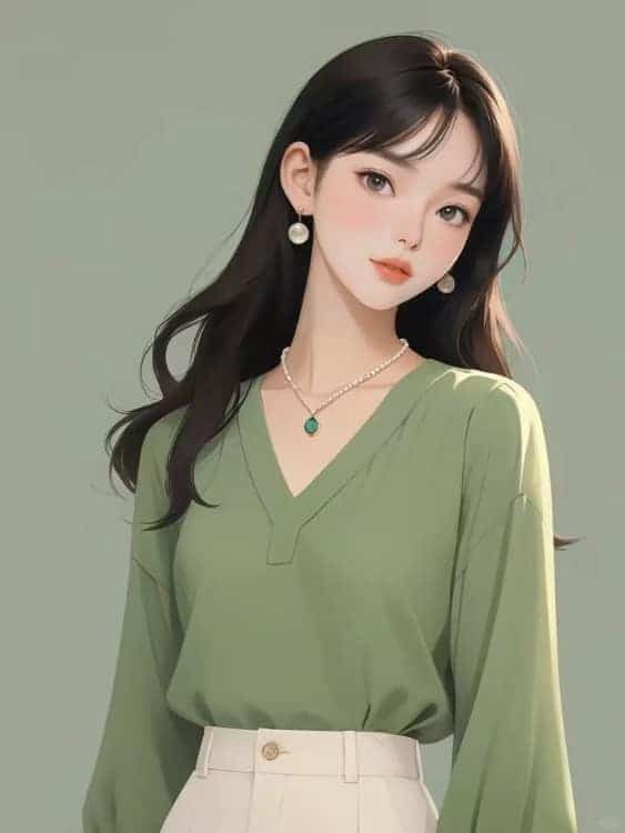 漂亮有气质感性成熟女生头像_1