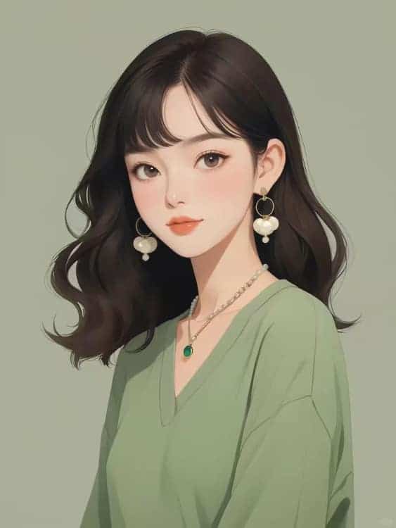 漂亮有气质感性成熟女生头像_4