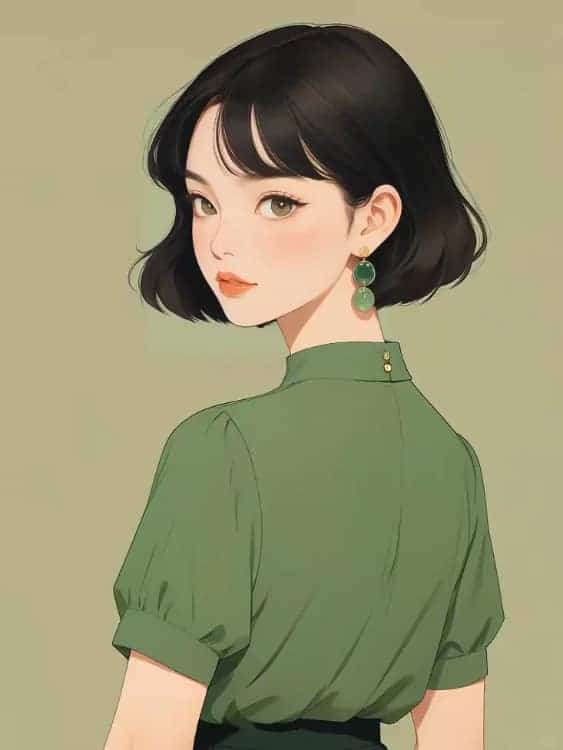 漂亮有气质感性成熟女生头像_5