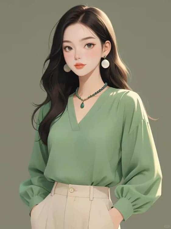 漂亮有气质感性成熟女生头像_10