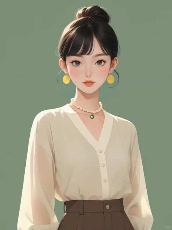 漂亮有气质感性成熟女生头像_11