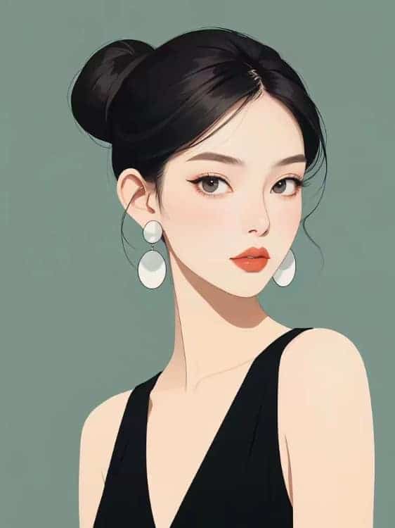 漂亮有气质感性成熟女生头像_12