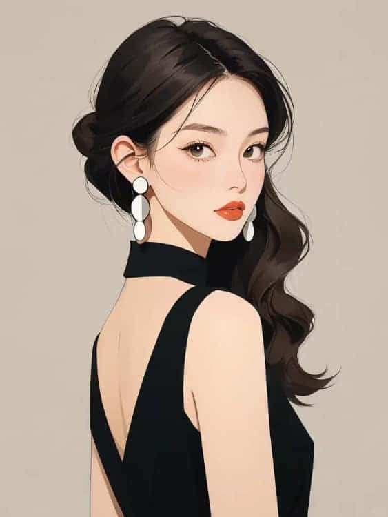 漂亮有气质感性成熟女生头像_13