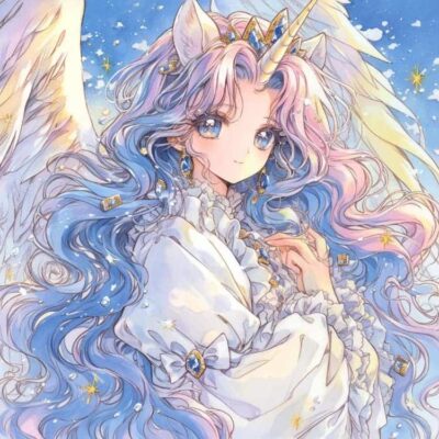 小马宝莉紫悦拟人微信动漫头像