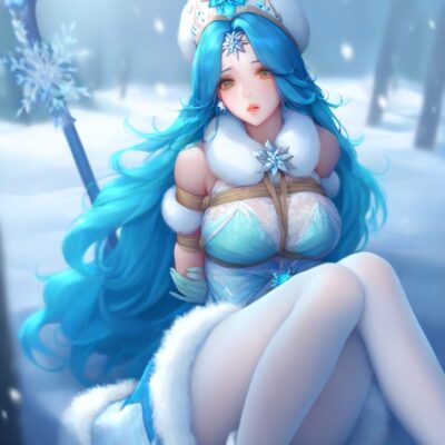 一把抓住王昭君的两只兔子二次元捆绑图片