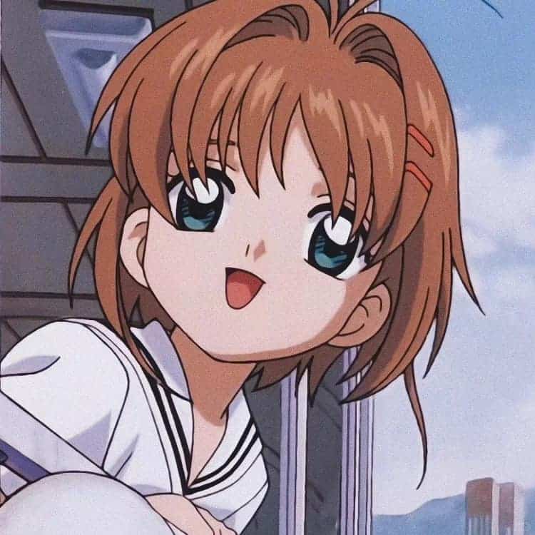 百变小樱可爱卡通女孩头像_5