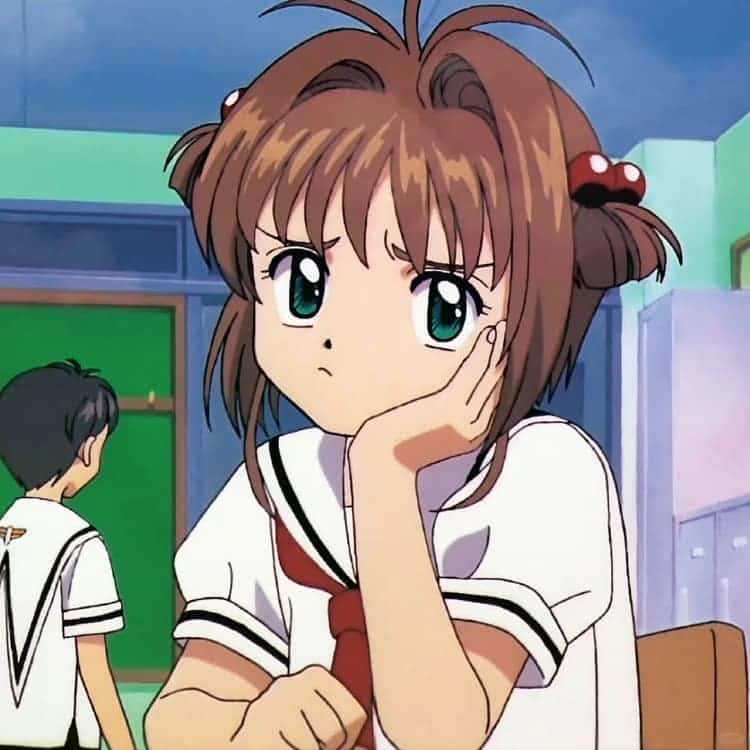 百变小樱可爱卡通女孩头像_6