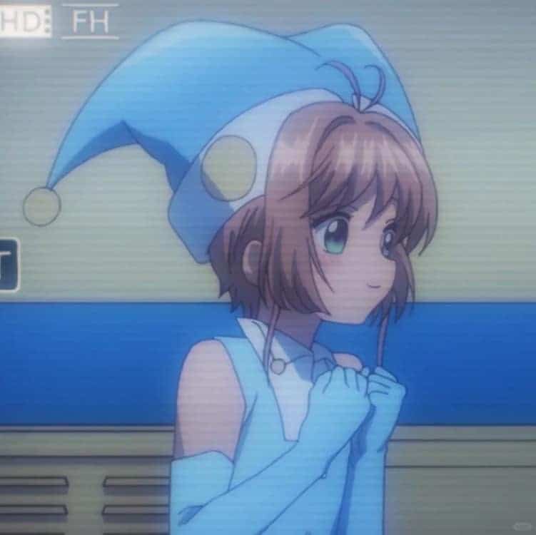 百变小樱可爱卡通女孩头像_9