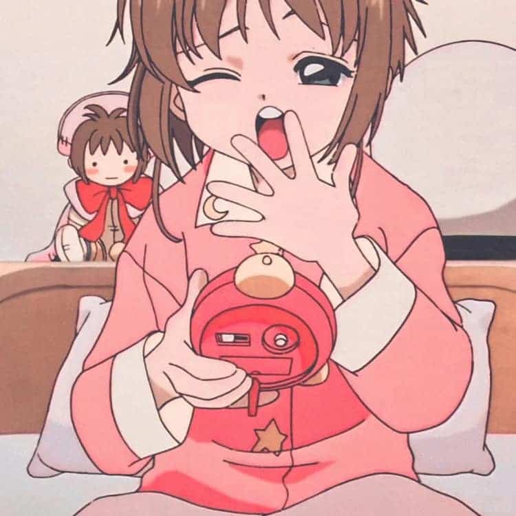 百变小樱可爱卡通女孩头像_16