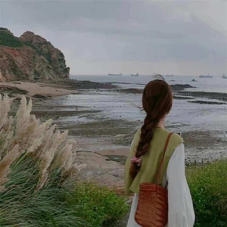 绝美治愈系温柔感性的真人女生头像_13