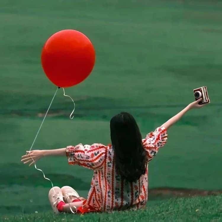绝美治愈系温柔感性的真人女生头像_14