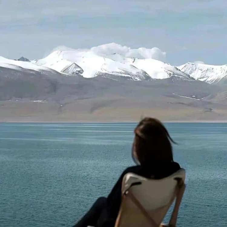 绝美治愈系温柔感性的真人女生头像_17