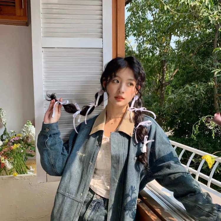 绝美治愈系温柔感性的真人女生头像_34