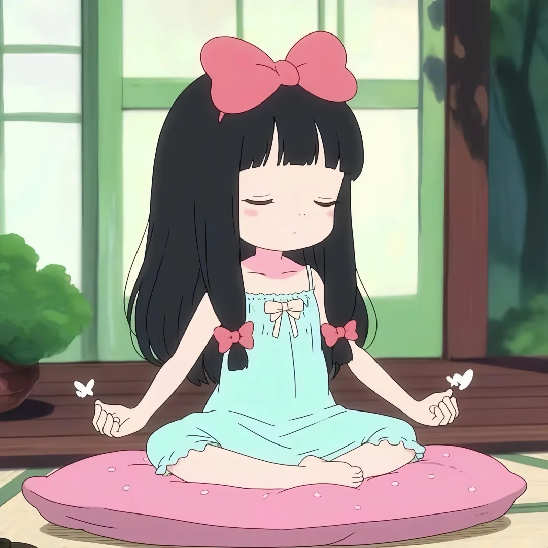 萌萌哒可爱小女孩夏天卡通闺蜜头像_2