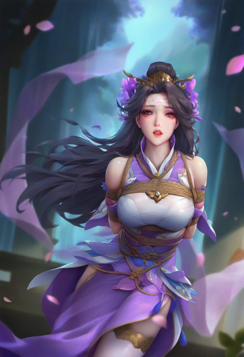 貂蝉两只大兔子的动画片二创图片_1
