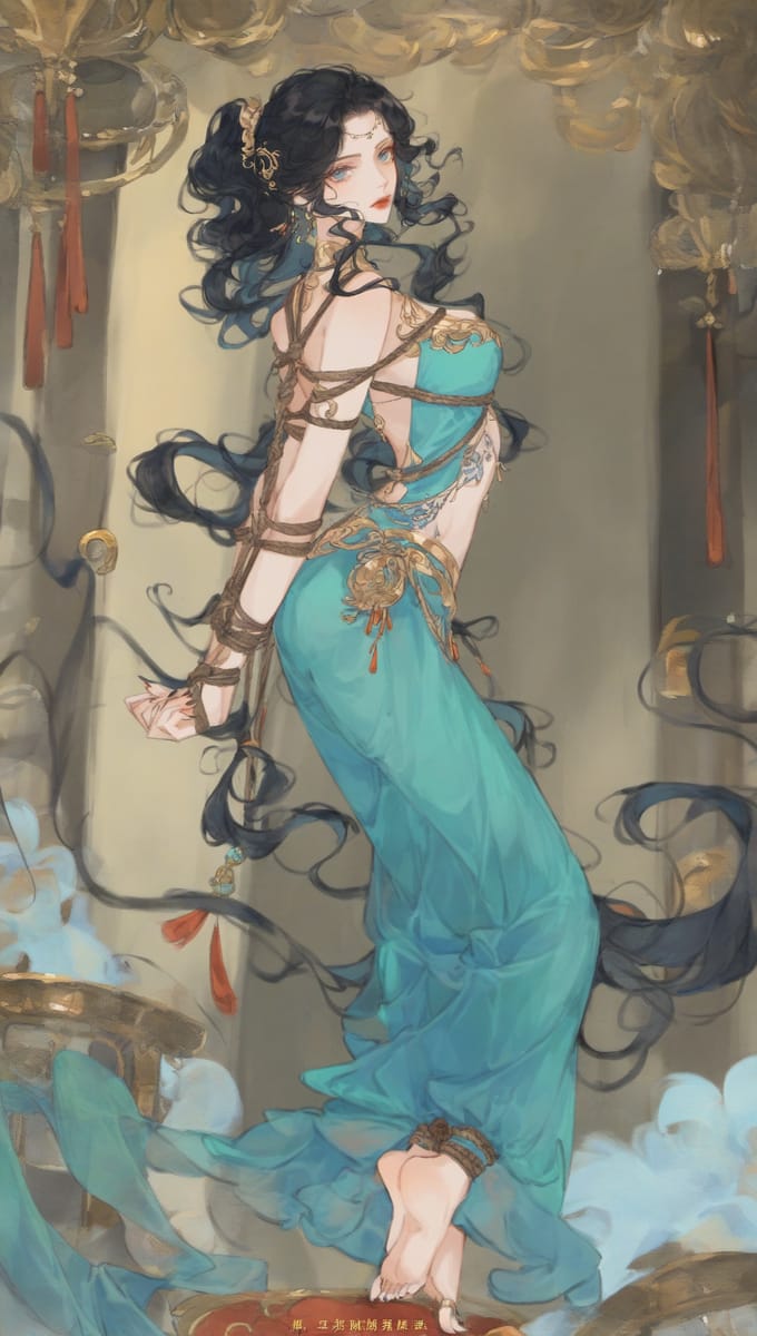 貂蝉两只大兔子的动画片二创图片_2