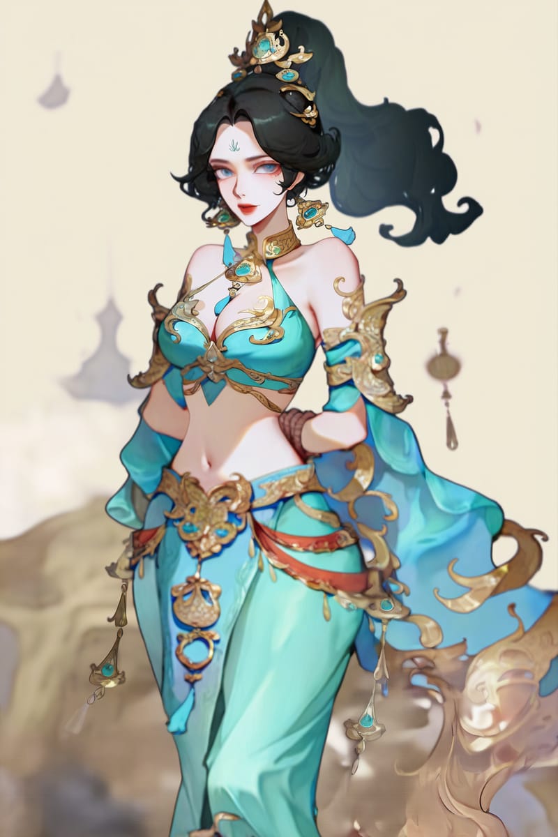 貂蝉两只大兔子的动画片二创图片_3