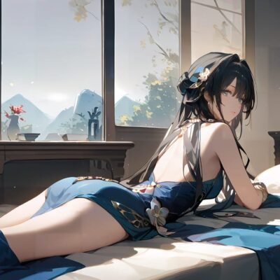 阮梅自我奖励让开拓者发现二创图片