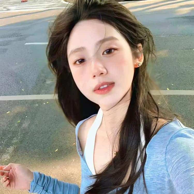 夏季招桃花真人甜妹儿微信头像_3