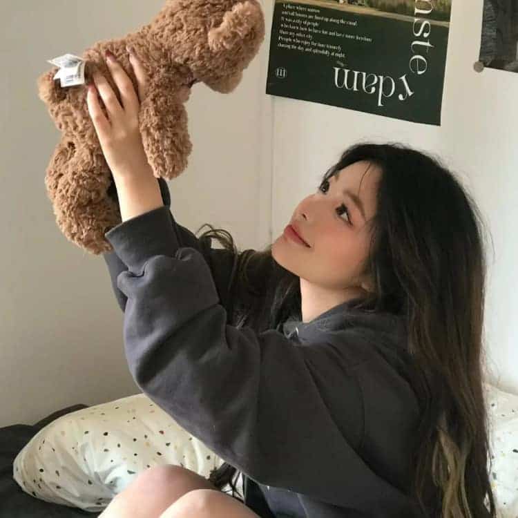 夏季招桃花真人甜妹儿微信头像_11
