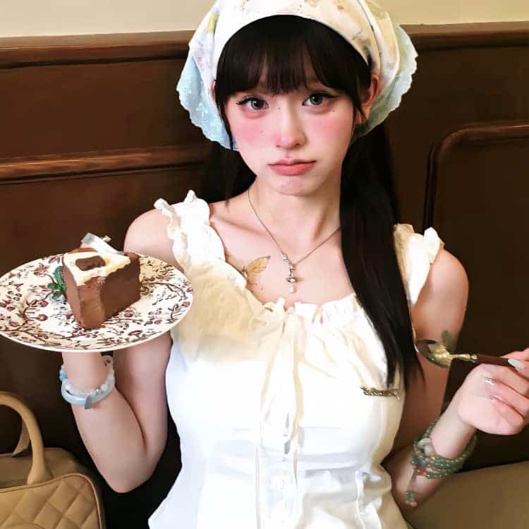 夏季招桃花真人甜妹儿微信头像_29