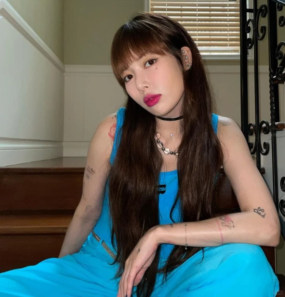 泫雅承认和龙俊亨结婚了看来泫雅的迷走性晕厥彻底好了！_4