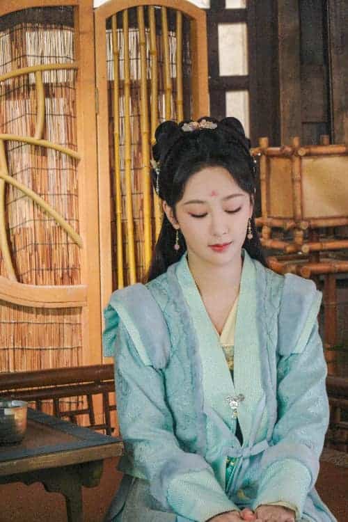 《长相思》2小夭雪中绿衣杨紫古装头像图_4