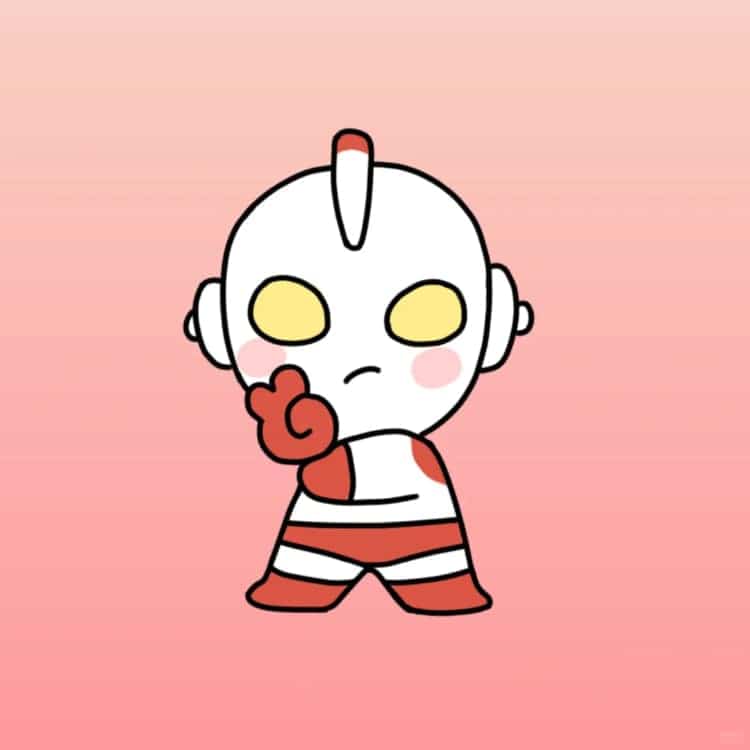 卡通Q萌版小奥特曼微信头像_1