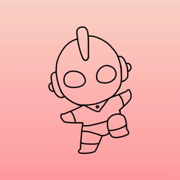 卡通Q萌版小奥特曼微信头像_5